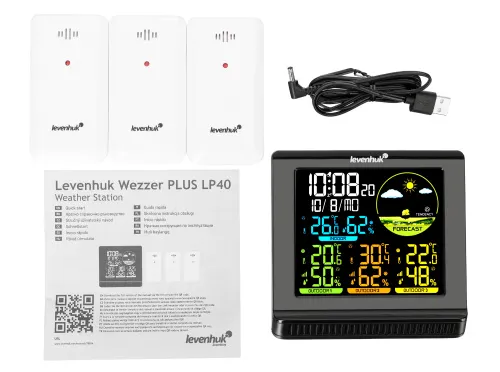 görüntü Levenhuk Wezzer PLUS LP40 Hava Durumu İstasyonu,  3
