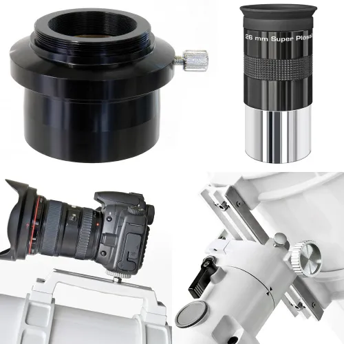 resim Bresser Messier NT-203/1000 Hexafoc EXOS-2 GoTo Telescope,  5