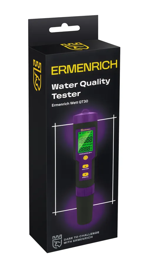 fotoğraf Ermenrich Wett QT30 Su Kalitesi Test Cihazı,  6