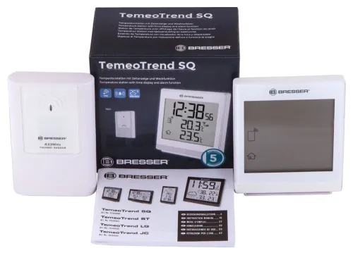 görüntü Bresser TemeoTrend SQ RC Weather Station, white,  2