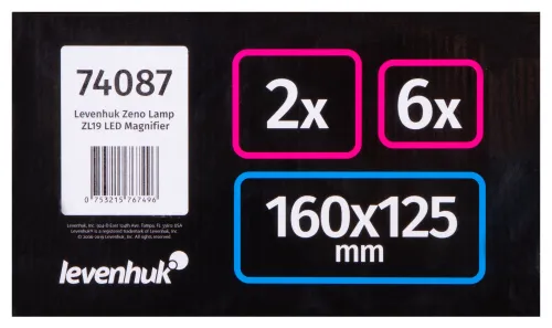 fotoğraf Levenhuk Zeno Lamp ZL19 LED Büyüteç,  15