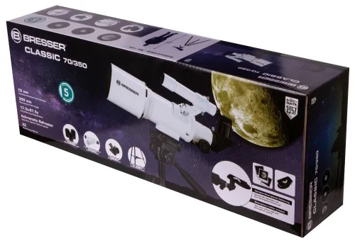 fotoğraf Bresser Classic 70/350 AZ Telescope,  13