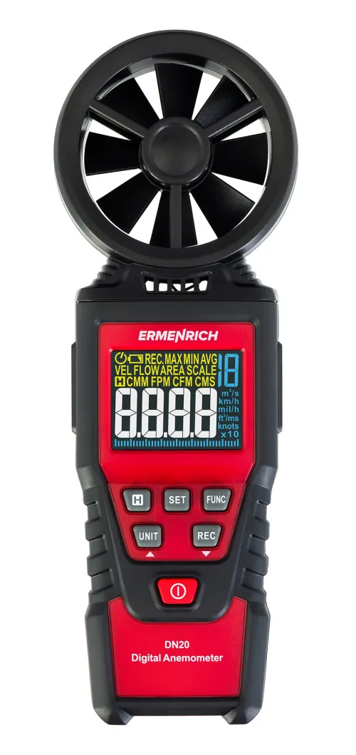 görüntü Ermenrich Seek DN20 Dijital Anemometre,  3