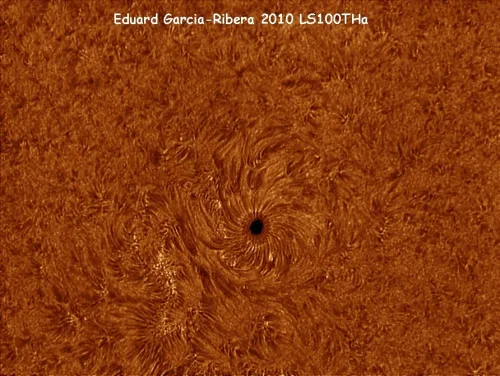 foto LUNT LS100THa/B1200 H-alpha Solar Telescope,  4