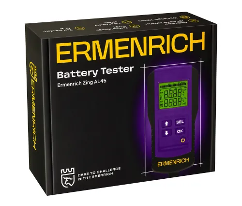 fotoğraf Ermenrich Zing AL45 Akü Test Cihazı,  6
