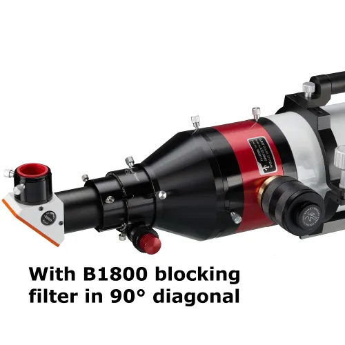 resim LUNT LS130THa/B1800 H-alpha Solar Telescope,  2