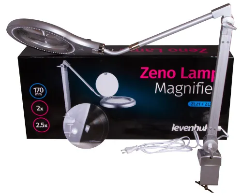 resim Levenhuk Zeno Lamp ZL27 LED Büyüteç,  2