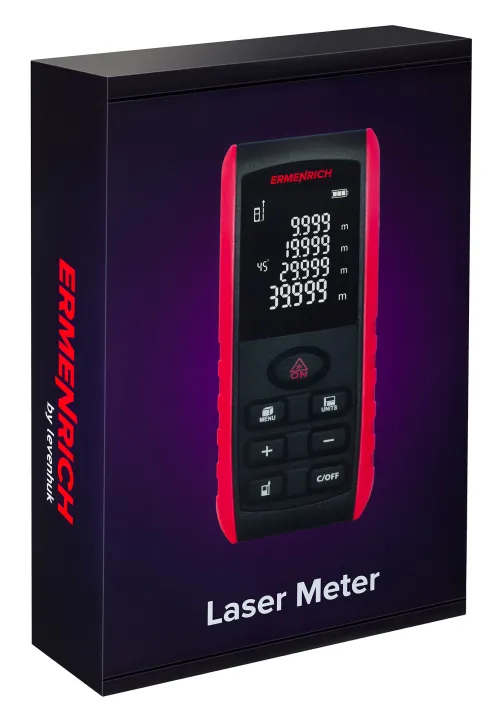 resim Ermenrich Reel PRO GE100 Lazer Metre,  6