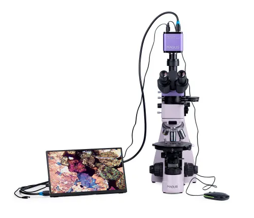 foto MAGUS Pol D850 LCD Polarize Dijital Mikroskop,  7