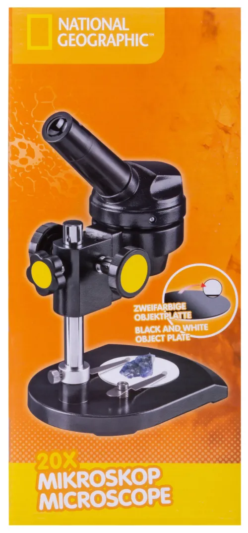 görüntü Bresser National Geographic 20x Microscope, monocular,  17