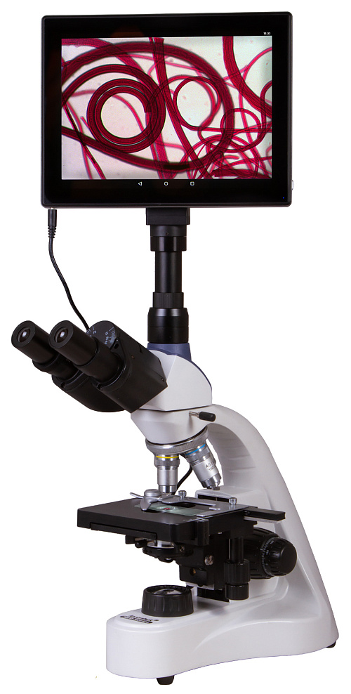 fotoğraf Levenhuk MED D10T LCD Dijital Trinoküler Mikroskop
